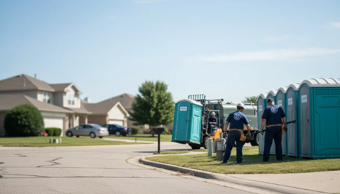 Porta Potty Rental in Medinah, IL near me